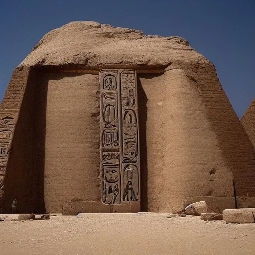 Ancient Egyptians spaceship