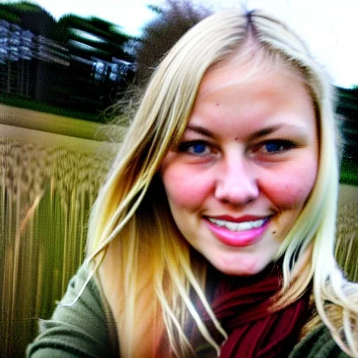 my gorgeous, blond girlfriend lives among the coastal fens of Denmark