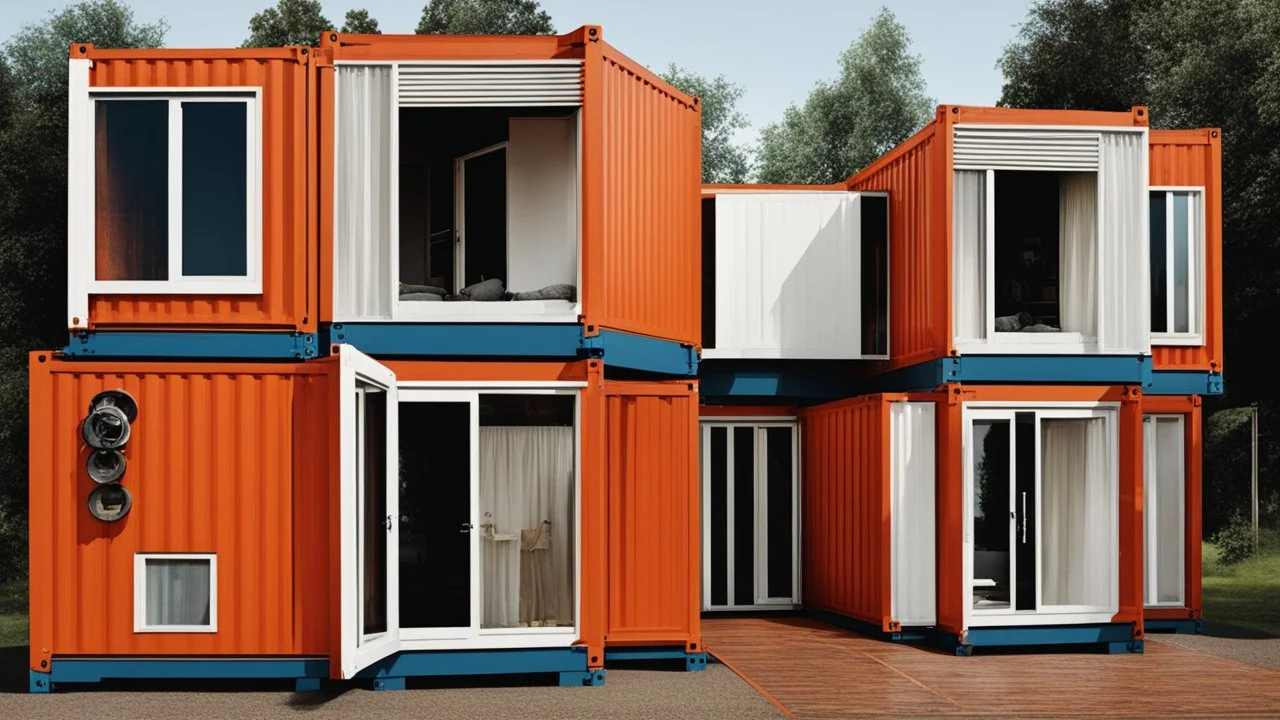 architecture vernaculaire maisons containers modernes