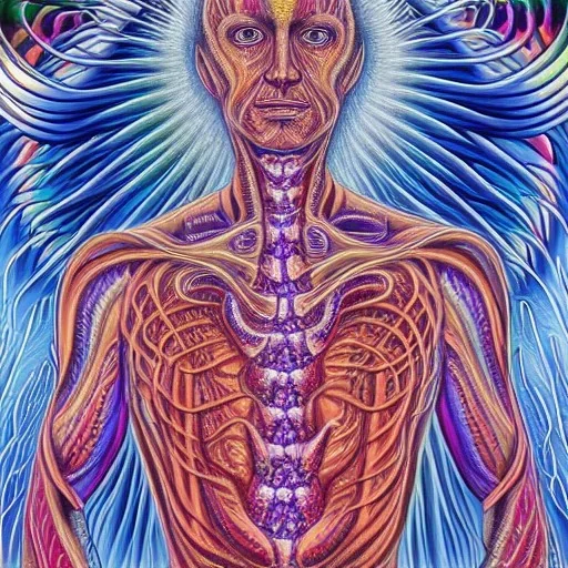 New art by Alex grey