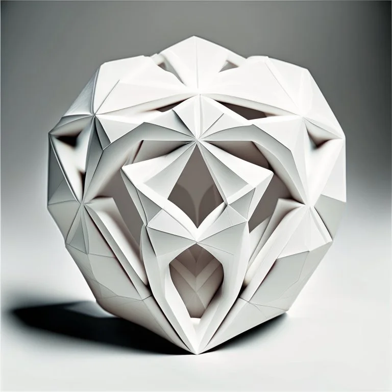 elastic heart in a shape of a white pentagon