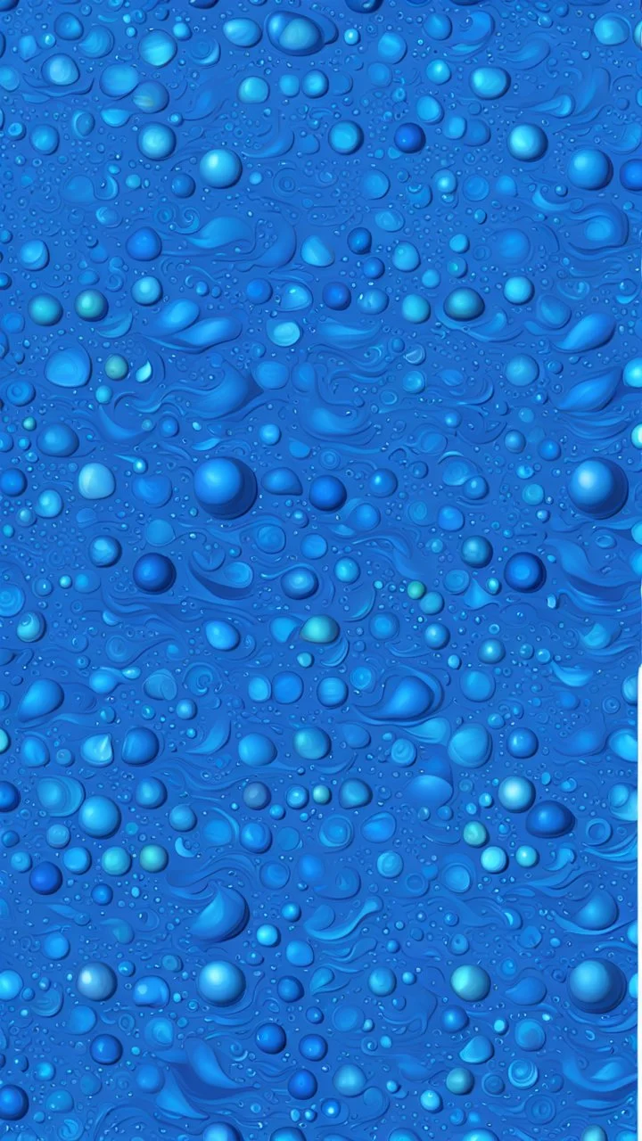 (((sphere))) water on blue background seamless texture