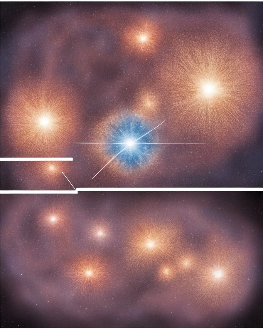 Combining supernovas with exploded stars