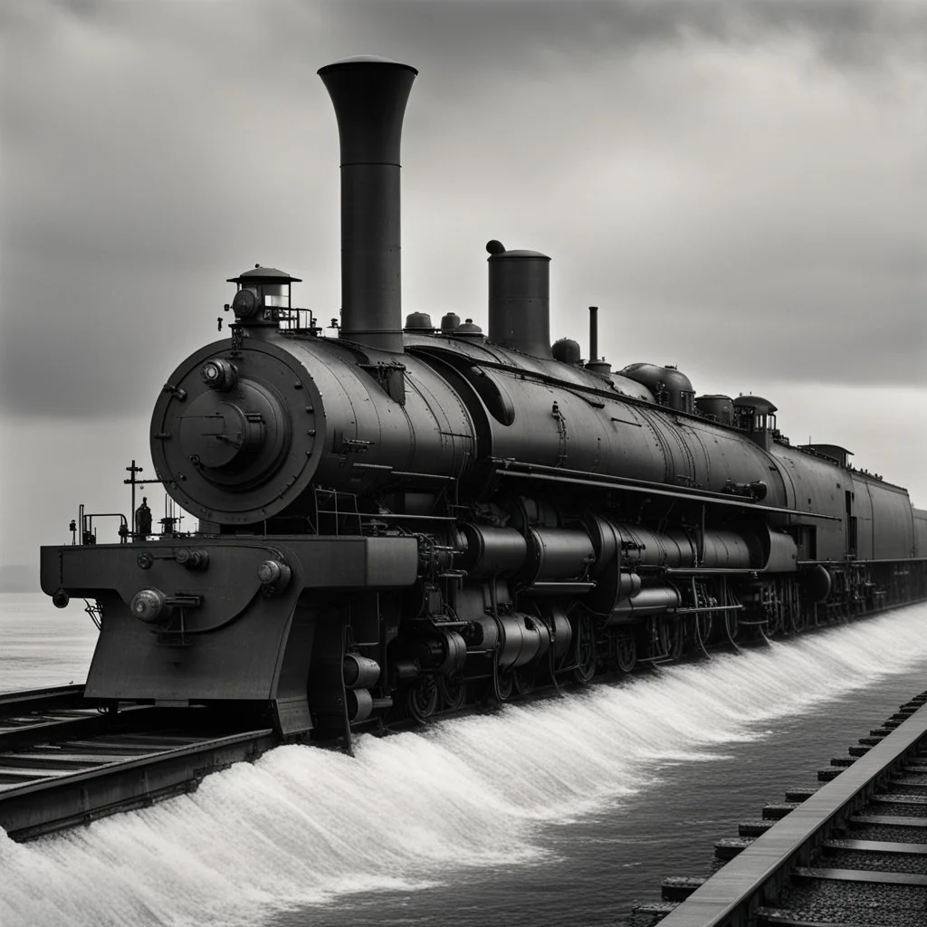 An railroad locomotive is also a submarine