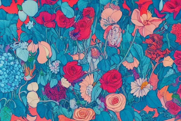 flowers by james jean