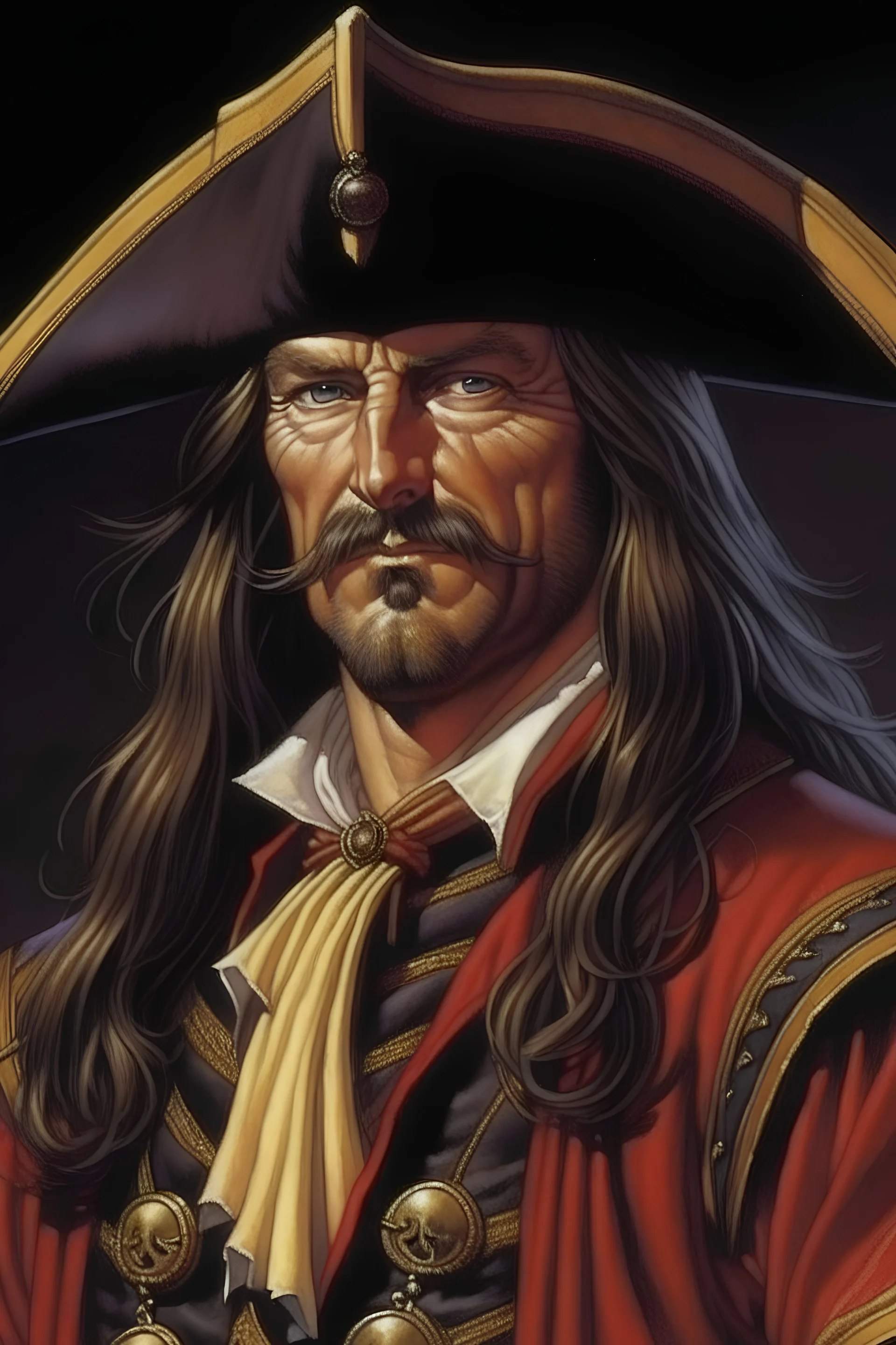 Pirate Captain by Larry Elmore