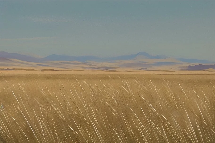 dry grass field byphil hale