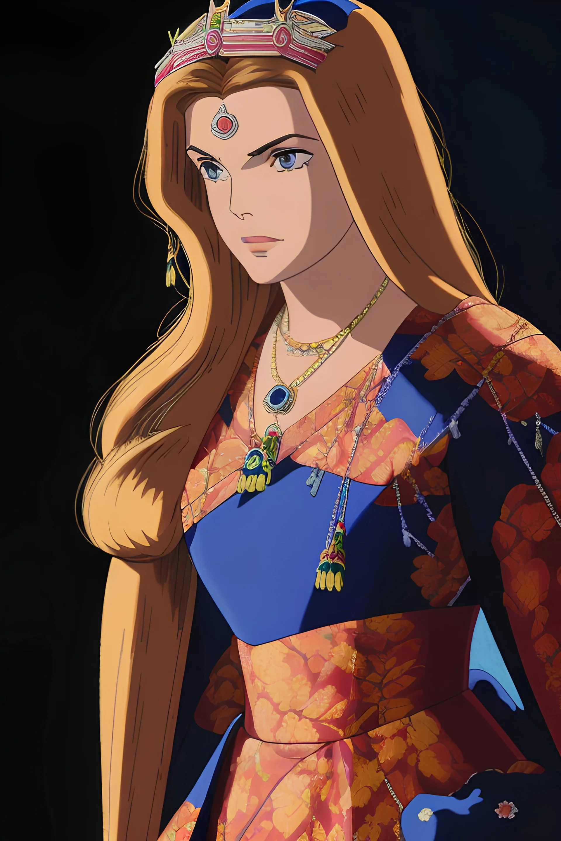 Aishwarya rai , queen ,oil paninting