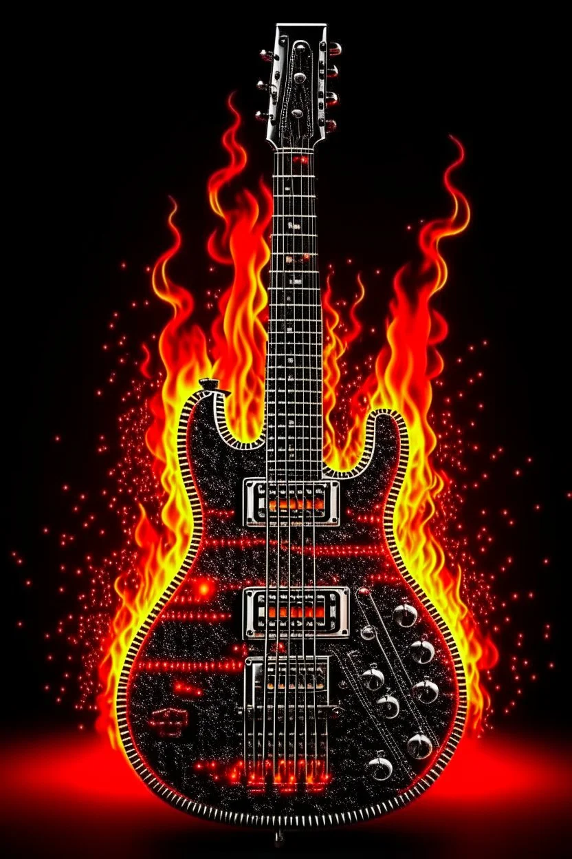 4K. REALISTIC FULL DETAILS. LOGO EMISSION DE RADIO HARDROCK FIRESTARTER TERMINATOR PUNK ; FLAMMES EN FOND D IMAGE