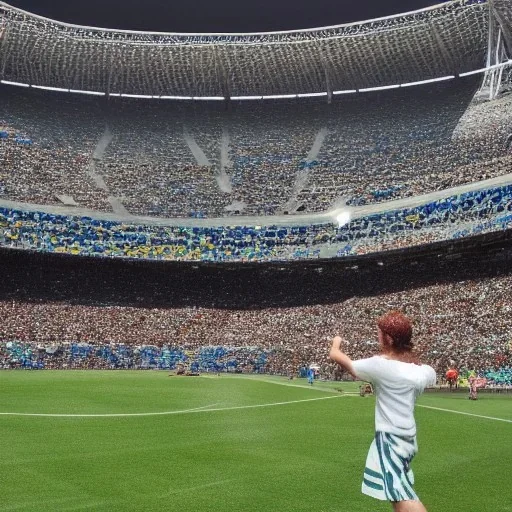 Zelda, link no campo do maracanã