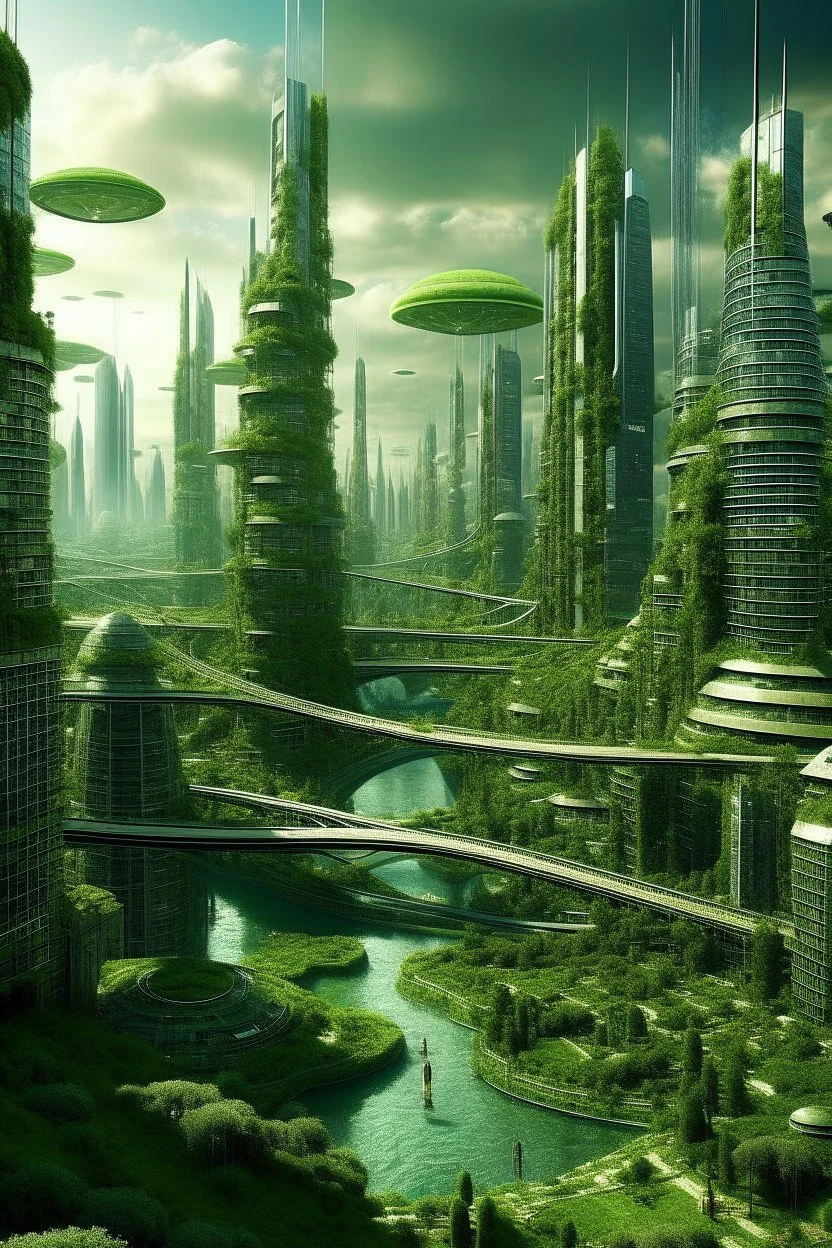 future city if green party was the head of politics