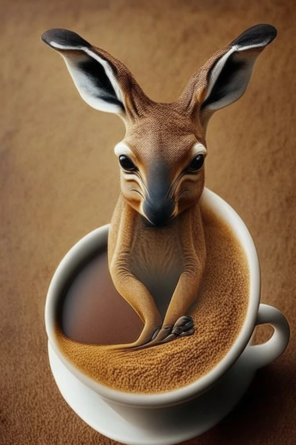 coffee that is a kangaroo