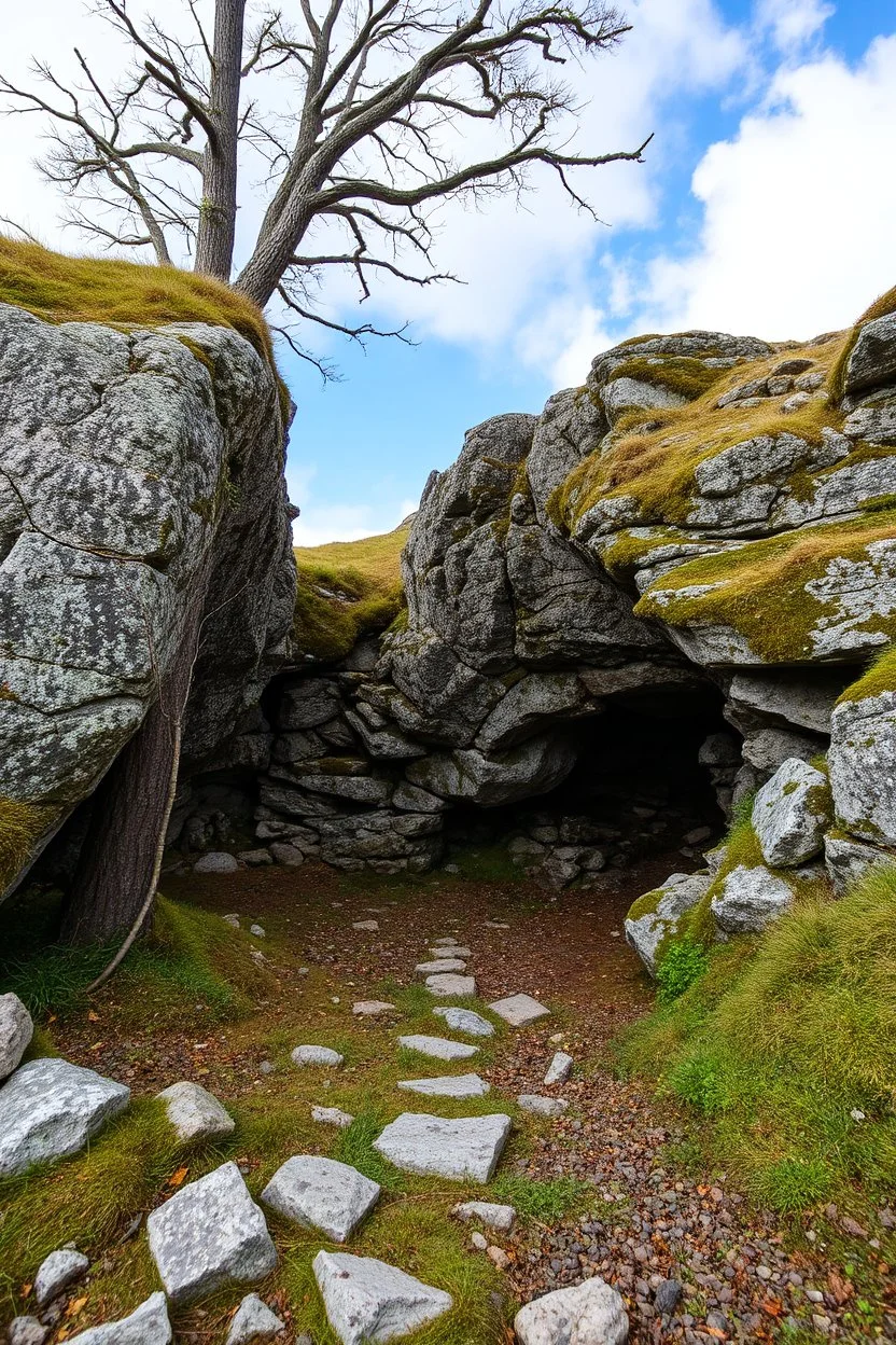 Rikulv levde i middelalderen, og ble lyst fredløs etter at han hadde drepte en av dalens storbønder over en krangel om fiskerettigheten i Mårvatn. Rikulv hadde flere huler han gjemte seg i, og hella ved Mårvatn var en av disse. Han ble tatt til fange her, og halshugd i området. Rikulvhella kan romme opp til 20 personer, og er et fint sted å raste, grille pølse på spidd og lignende. Rikulv hadde også en annen hule. Den ligger sydøst for Kalhovd i en steinrøys. Mellom noen steiner i ura starter