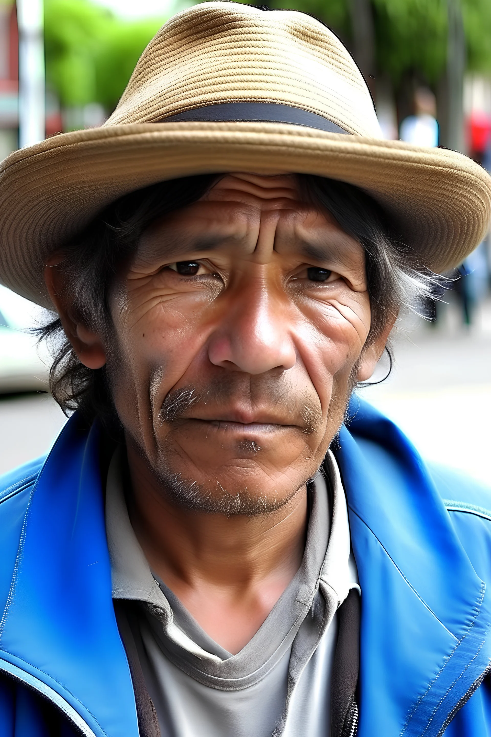 Estereotipo de persona oriunda de Argentina. Está alegre. Es de Buenos Aires