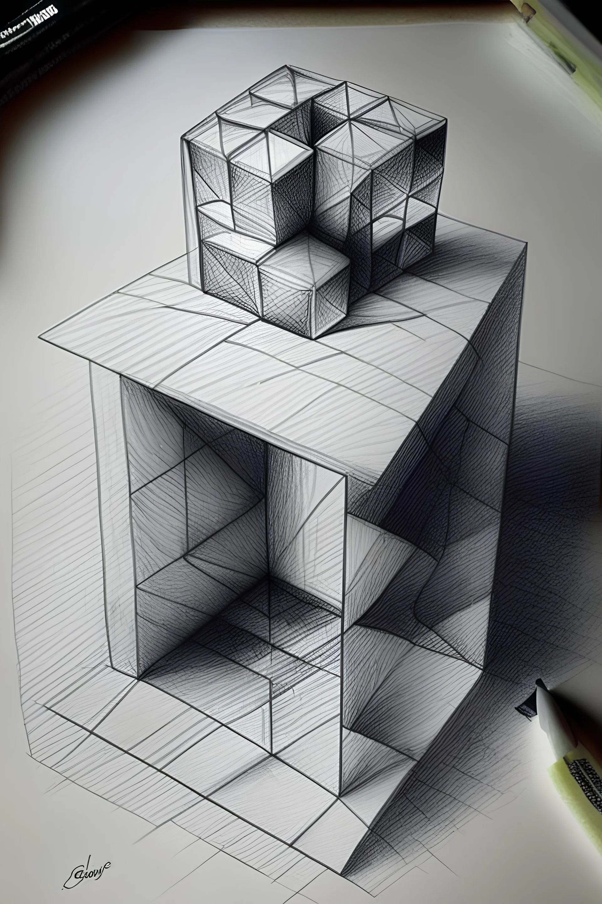 What do you think of this cube I drew? : r/Cubers