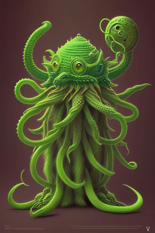 Chthulu has now retired and has taken up knitting