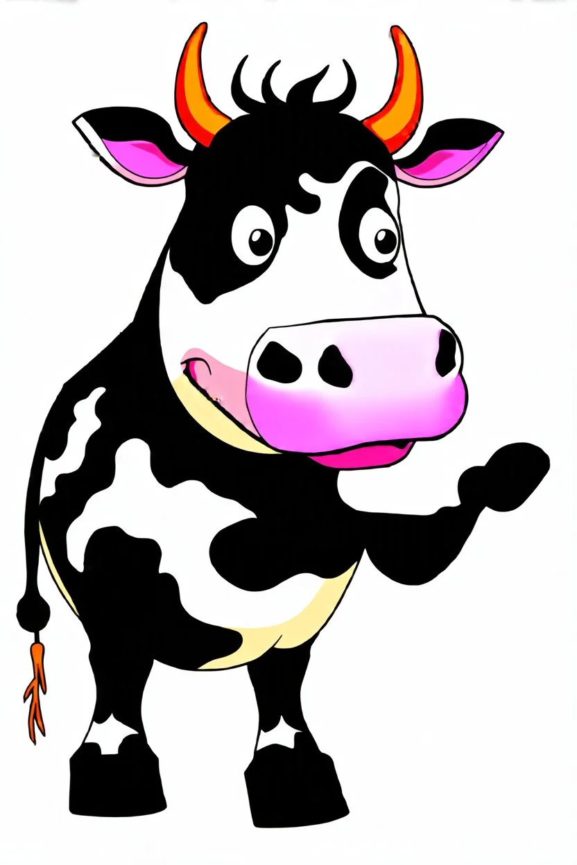 punk rock cow