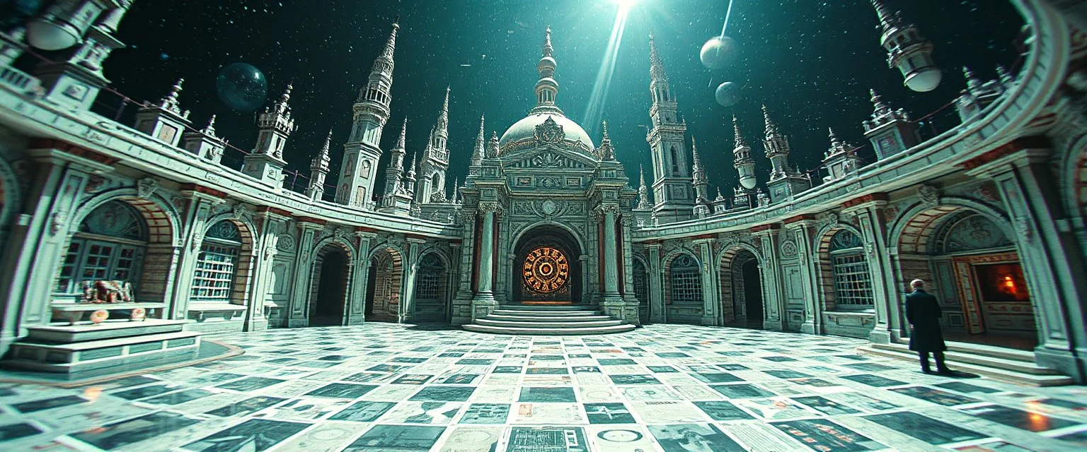 super mage CYBERMAGIC: THE OCCULT ARCHITECTURE OF "ARTIFICIAL INTELLIGENCE", in the Escher and Bach, with a messed up scene hiding somewhere, pin hole cam pic