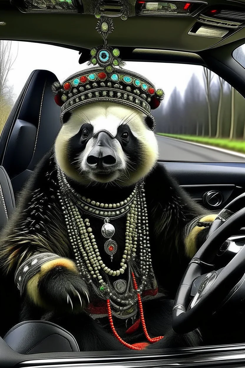 I am gypsy panda but i drive in Mercedes