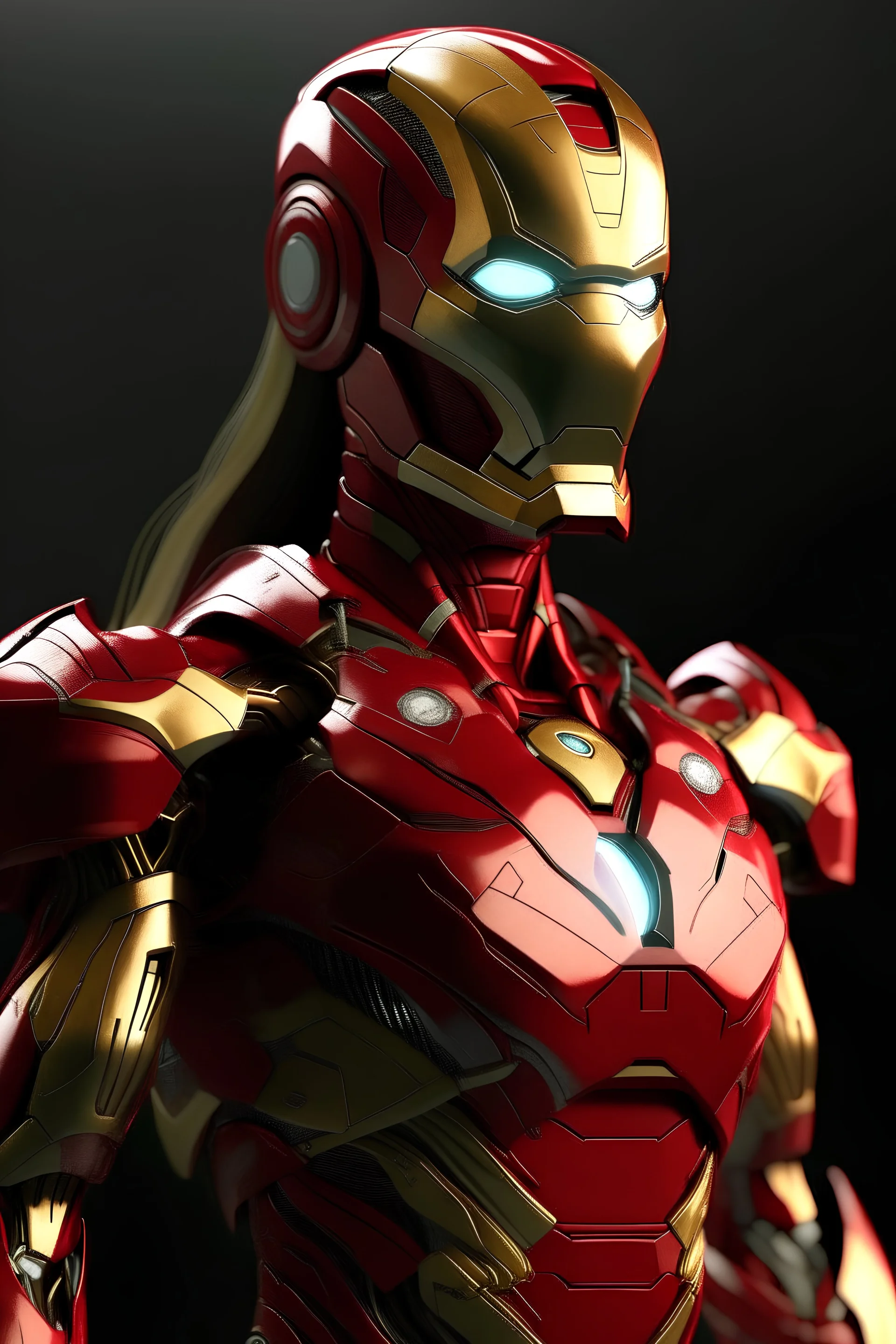 Raw, Wonder women fusion ironman, reality, 8k, high res