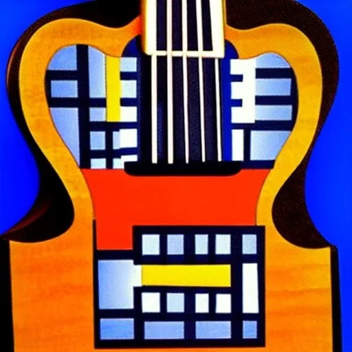 Cubism Guitar