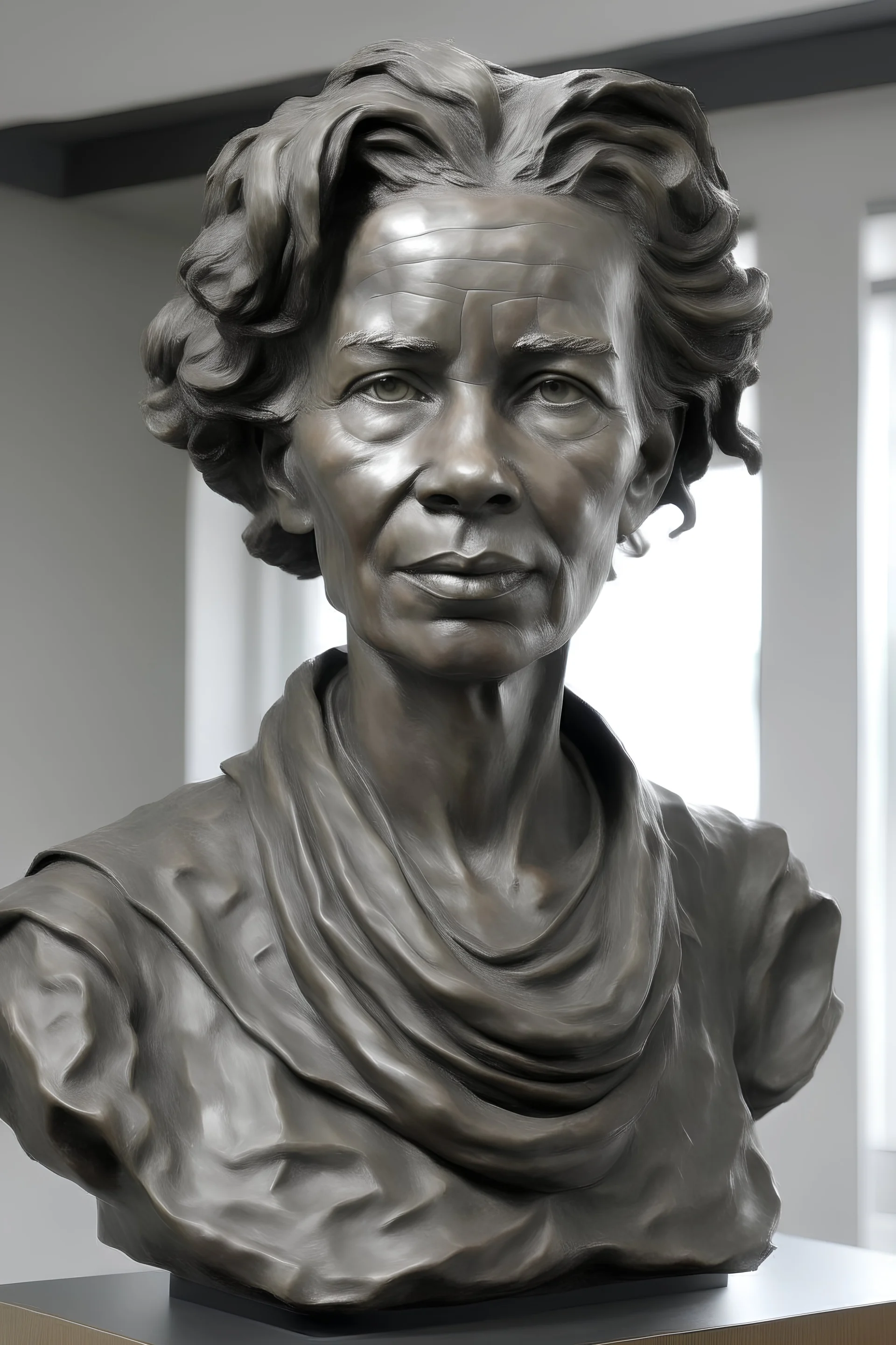 skulpture of mette fredriksen