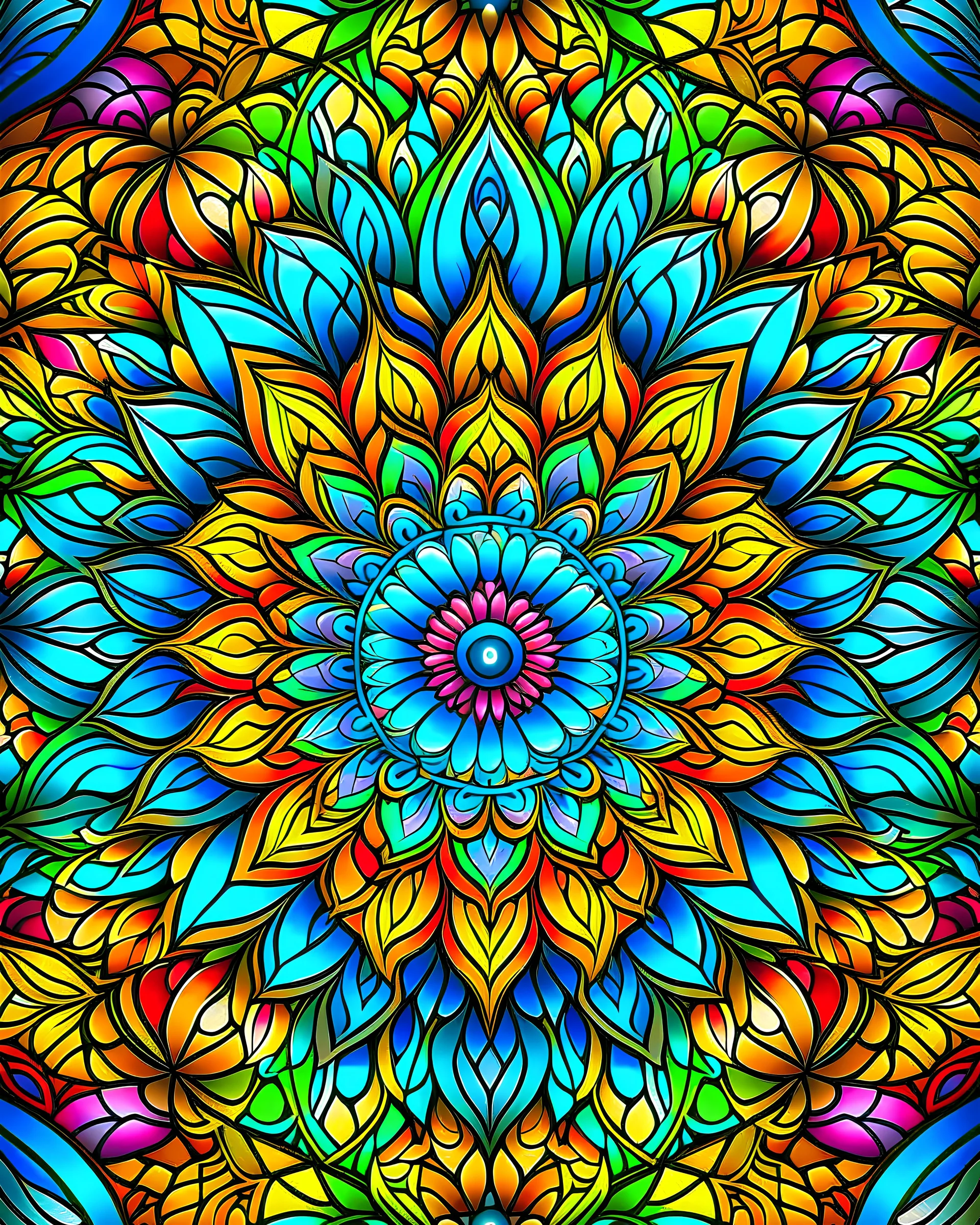 mandala , colorful page, coloer background, digital Art, perfect composition, beautiful detailed intricate insanely detailed octane render trending on artstation, photorealistic concept art, soft natural volumetric cinematic perfect light, chiaroscuro, masterpiece, oil on canvas, raphael, caravaggio, greg rutkowski, beeple, beksinski, giger, black and white still, digital Art, perfect coloer, read,green, blew,white, ((((colorful)))))