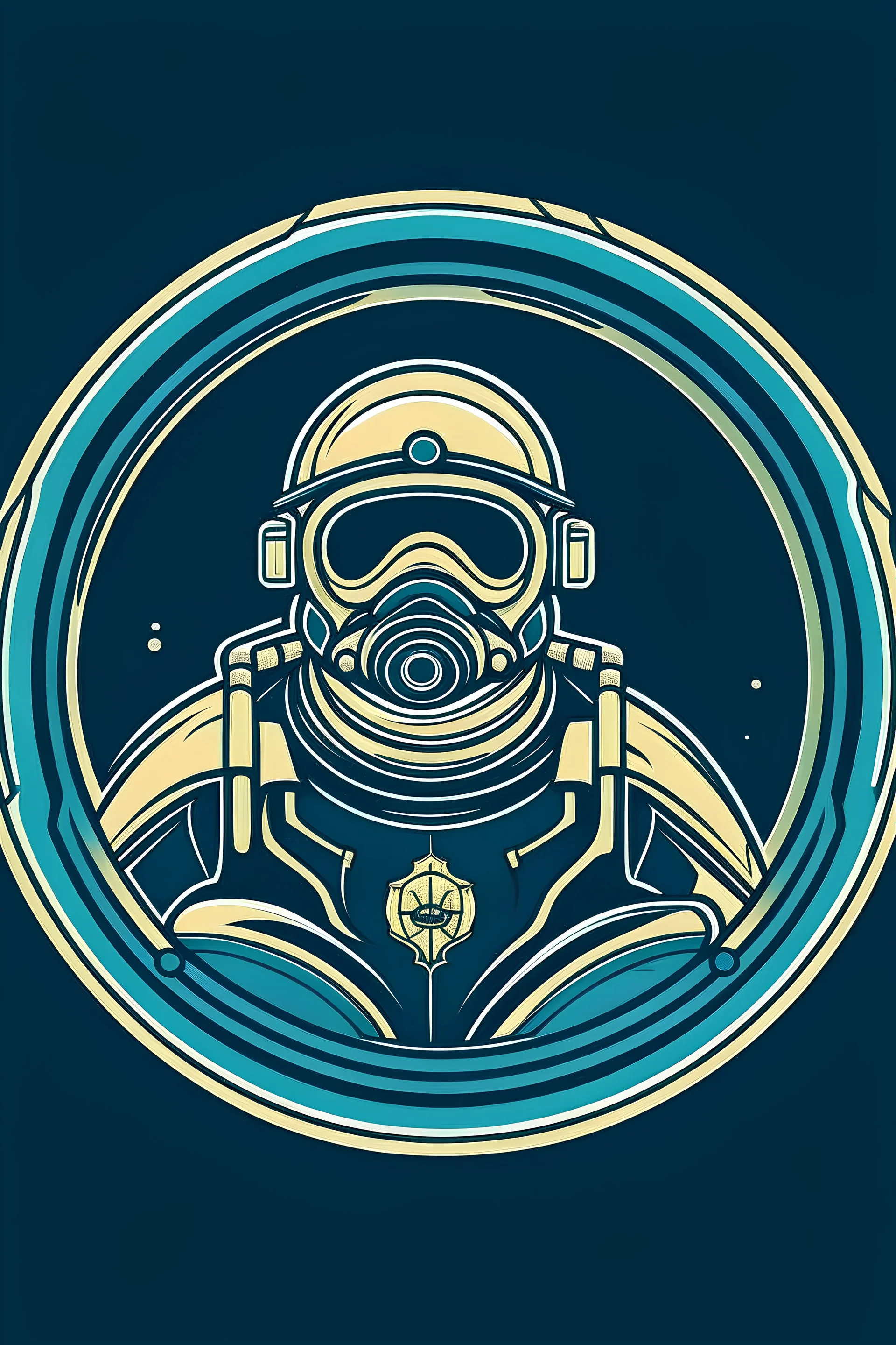 Military logo for an undersea unit.