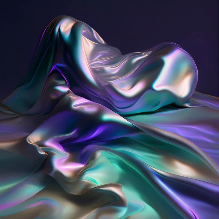 iridescent cloth