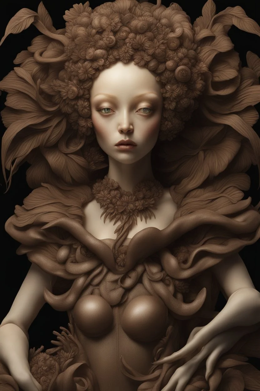 poetic lice;by artist "Dunning-Kruger effect";by photographer "Flora Borsi Bob Carlos Clarke";by artist "dark Passiflora edulis sculpted velvet colorway";intricately detailed;diorama;stunning;gorgeous;gas light"