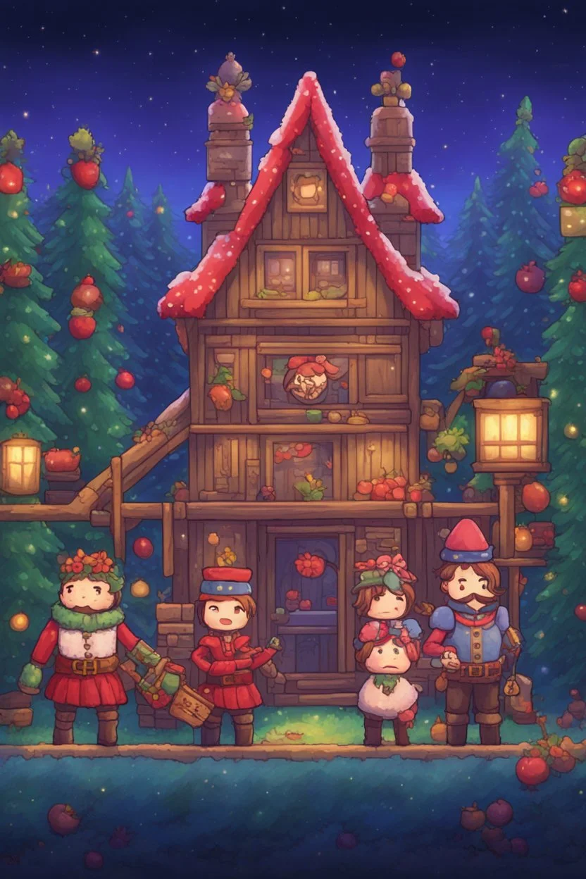 NUTCRACKER FANTASY, stardew valley style