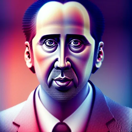 full body, Nicolas cage identify face, animal skin clothing , dirty face, ,details,texture,8k quality, florest, Minimalism, Romanticism, Expressionism, Impressionism