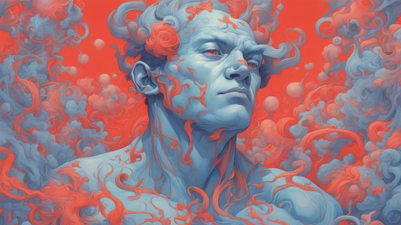 bold man by James jean