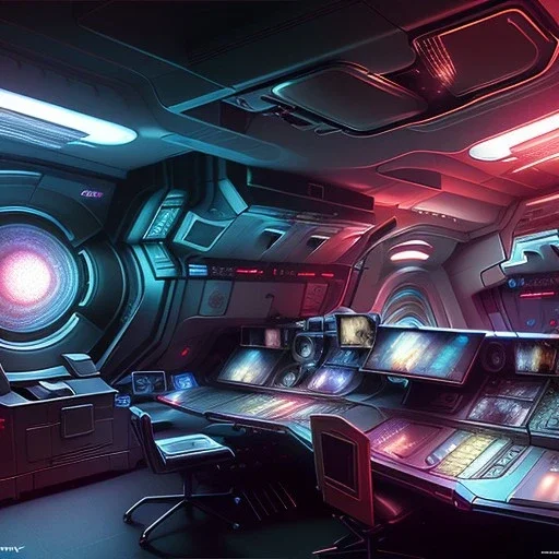 [[extrem photorealistic scifi command center]] :: [[32K resolution by Artgerm, WLOP, dynamic lighting, hyperdetailed, intricately detailed, triadic colors]]