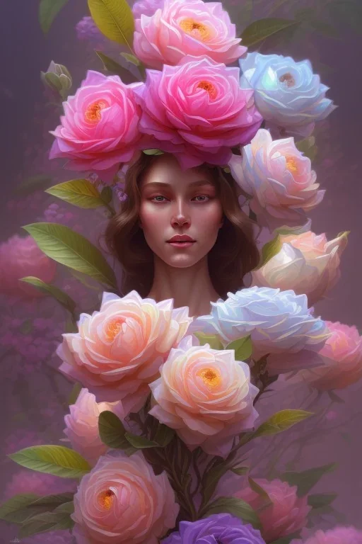 gardenia flowers, colorful, psychedelic, intricate, elegant, highly detailed, digital painting, artstation, concept art, smooth, sharp focus, illustration, art by artgerm and greg rutkowski and alphonse mucha