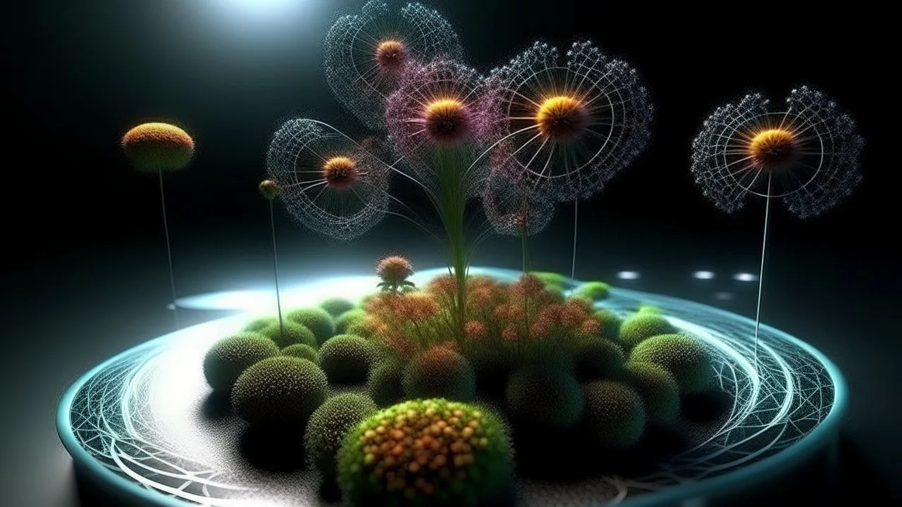 The Quantum Flora of Quorath Plant life that exists in multiple states of existence simultaneously, the result of an ancient civilization's experiments in blending biology with quantum physics, creating flora with extraordinary properties.