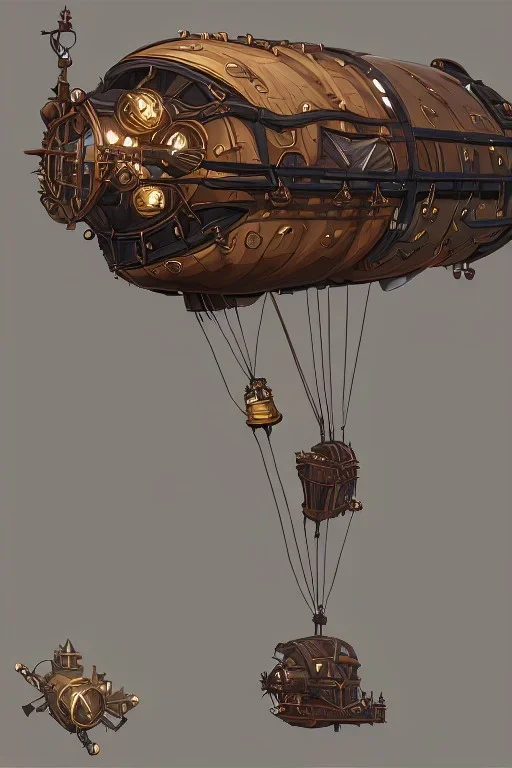 steampunk airship