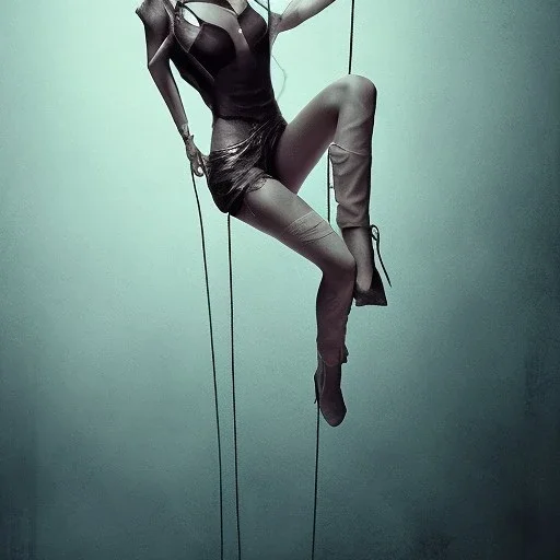 Girl hanging from Noose