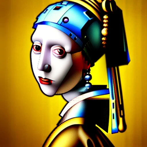 Robot With a Pearl Earring