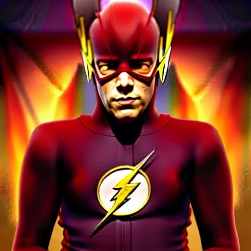 ultra detailed portrait of Jay Garick The Flash , extremely detailed digital painting, extremely detailed face,crystal clear eyes, in the style of robert e howard and pablo oliveira and Ken Kelley and Keith Parkinson ,mystical colors,perfectly centered image, perfect composition, rim light, beautiful lighting,8k, stunning scene, raytracing