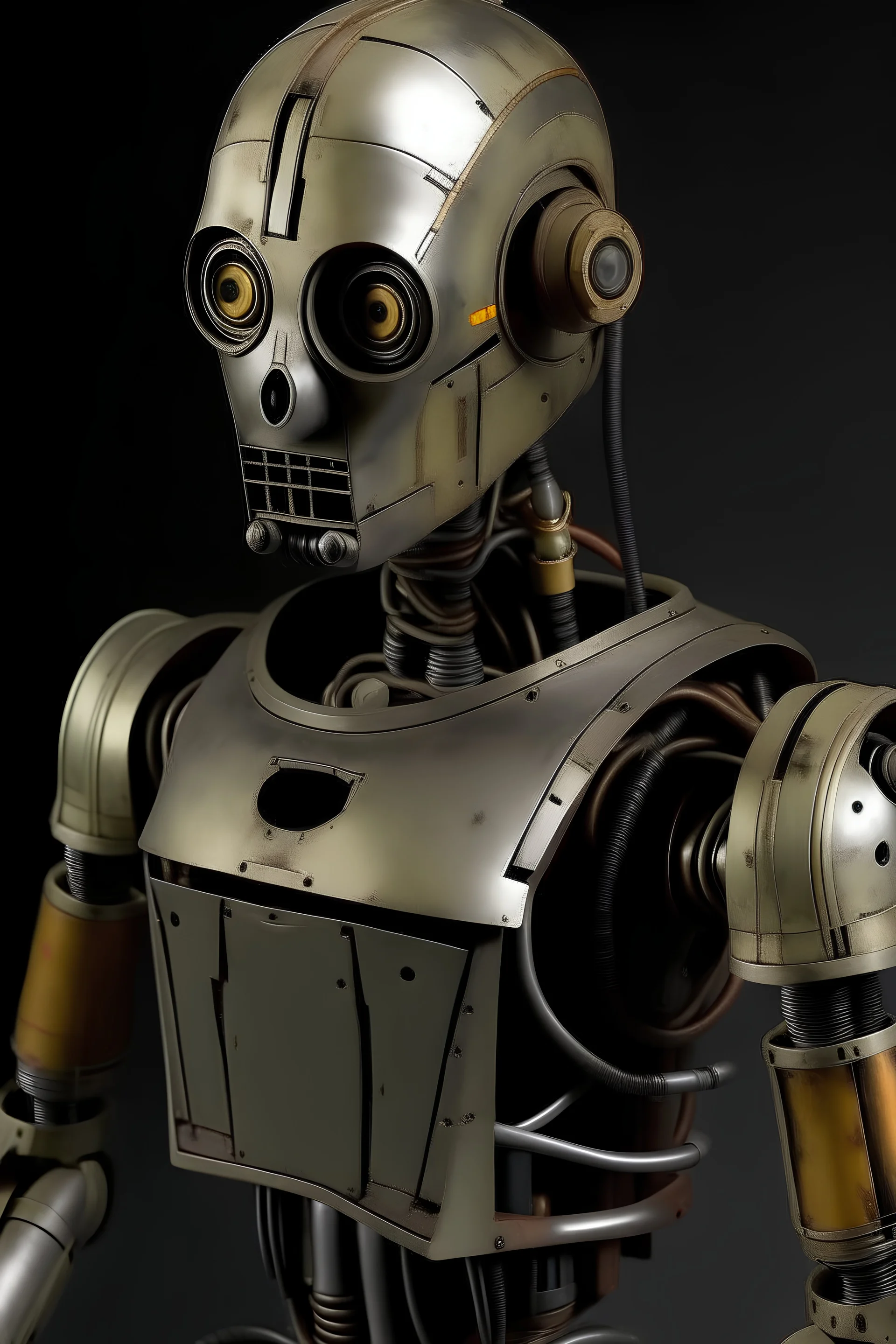 malfunctioning humanoid droid turns into a killier after overheating