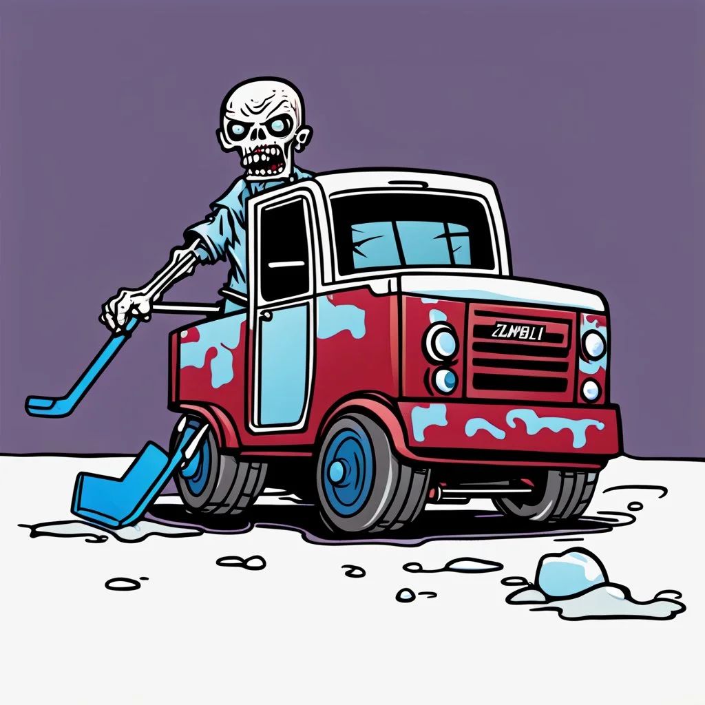 Zamboni zombie.