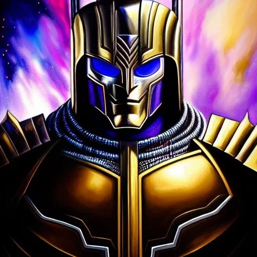 Ultra detailed fullbody Portrait in oil on canvas of Galactus Villain with steel armor ,extremely detailed digital painting, extremely detailed face,crystal clear Big Glowing eyes, mystical colors ,perfectly centered image, perfect composition, rim light, beautiful lighting, 8k, stunning scene, raytracing, anatomically correct, in the style of robert e howard and Ken Kelley and Ohrai Noriyoshi and Simon Bisley and tomzj1