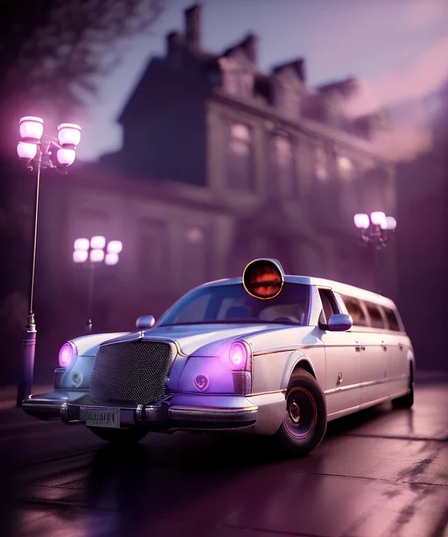 Ultra realistic back seat of limousine image, wide angle view, Alice woman and white rabbit man, many color balls, circus clothing, long hair, smoke, feather long coat, soft color, highly detailed, unreal engine 5, ray tracing, RTX, lumen lighting, ultra detail, volumetric lighting, 3d, finely drawn, high definition, high resolution.