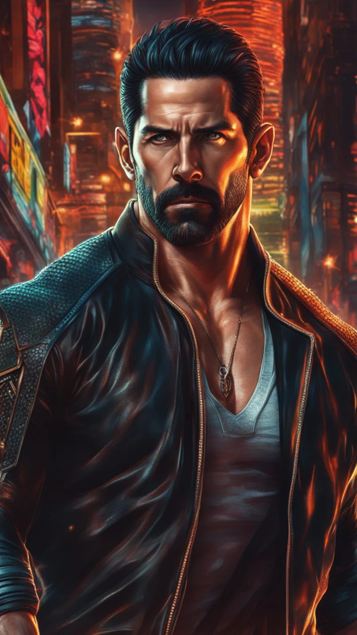 Scott Adkins in 8k anime artstyle, boyka them, neon effect, close picture, full body, apocalypse, intricate details, highly detailed, high details, detailed portrait, masterpiece,ultra detailed, ultra quality