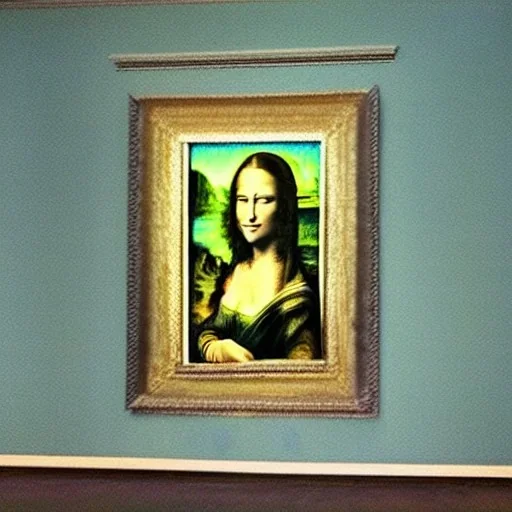 mona lisa naked van gough style