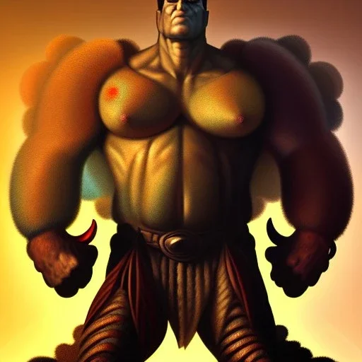 ultra detailed portrait of Colossus , extremely detailed digital painting, extremely detailed face,crystal clear eyes, in the style of robert e howard and pablo oliveira and Ken Kelley and Keith Parkinson ,mystical colors,perfectly centered image, perfect composition, rim light, beautiful lighting,8k, stunning scene, raytracing