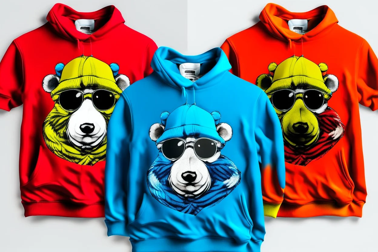 cool fun winter clothing brand winter wear random design party animal theme simple 3 colours