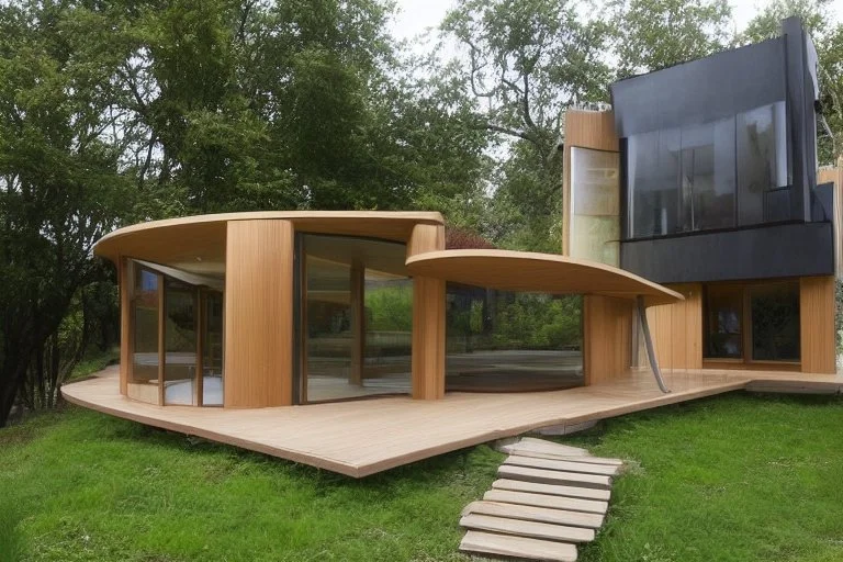 spoon shaped house