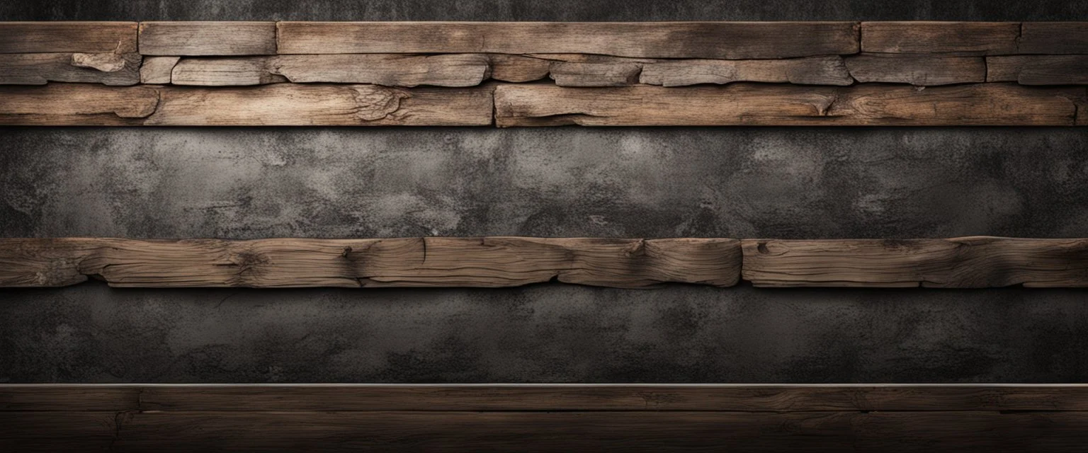 Hyper Realistic rustic textured vintage wall with dark background